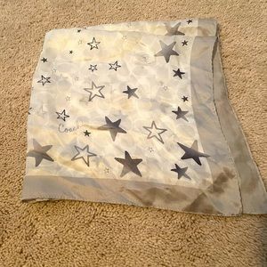 Coach silk scarf